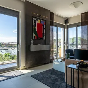 Apartmán Orangehomes 130 M2 With Fantastic View To River Danube, Budapešť